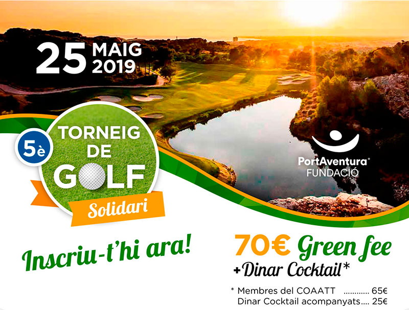 5è Torneig Golf Solidari PortAventura